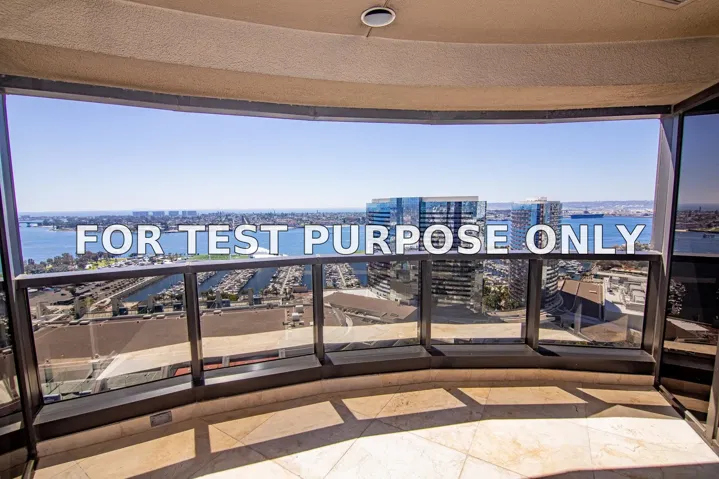 Demo/Test Data 100 Harbor Drive Unit 2805/6, San Diego, CA 92101