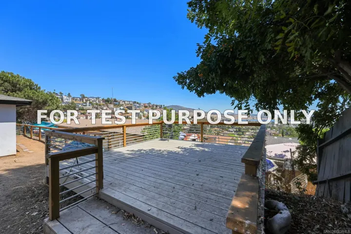 Demo/Test Data 1316 Capistrano Avenue, Spring Valley, CA 91977