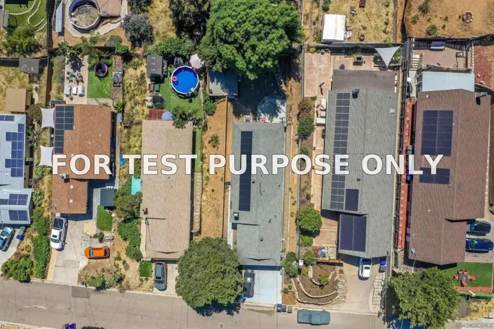 Demo/Test Data 1316 Capistrano Avenue, Spring Valley, CA 91977