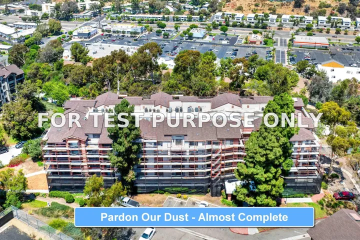 Demo/Test Data 5985 Dandridge Unit 98, San Diego, CA 92115