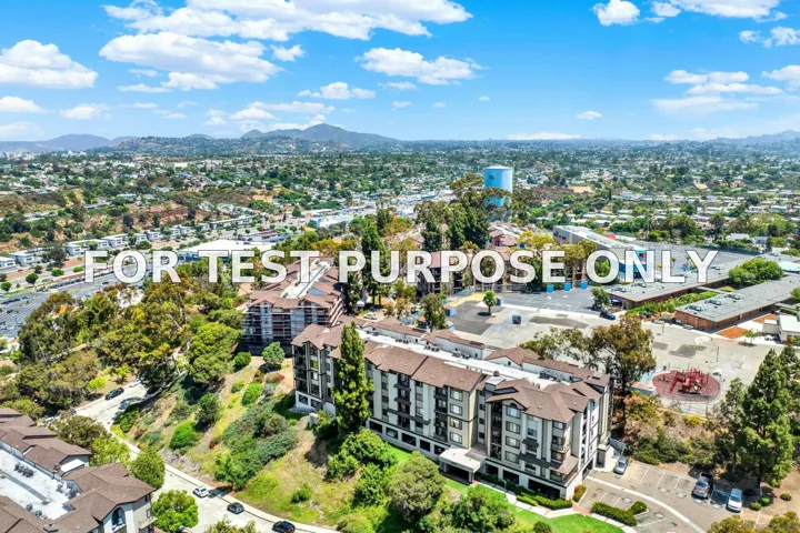 Demo/Test Data 5985 Dandridge Unit 98, San Diego, CA 92115