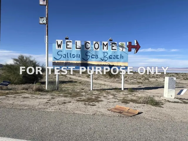Demo/Test Data 2396 Marlin Dr Unit 01, Thermal, CA 92274