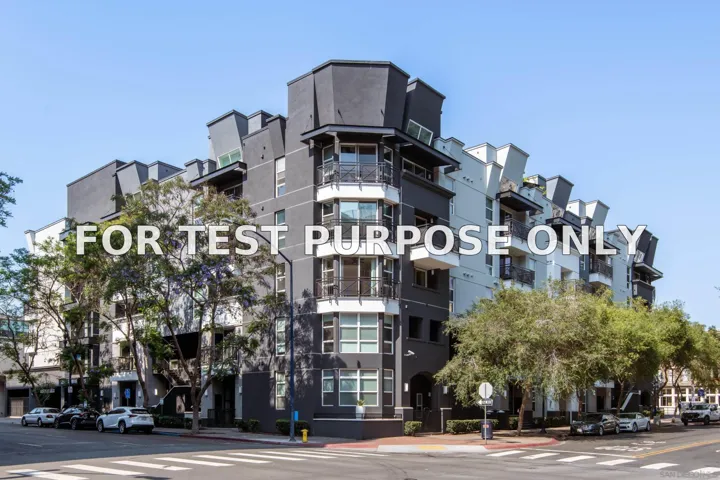 Demo/Test Data 550 Park Boulevard Unit 2103, San Diego, CA 92101