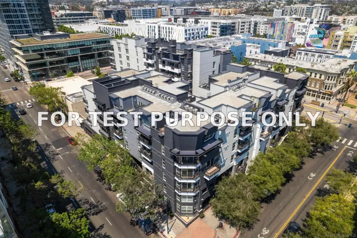 Demo/Test Data 550 Park Boulevard Unit 2103, San Diego, CA 92101