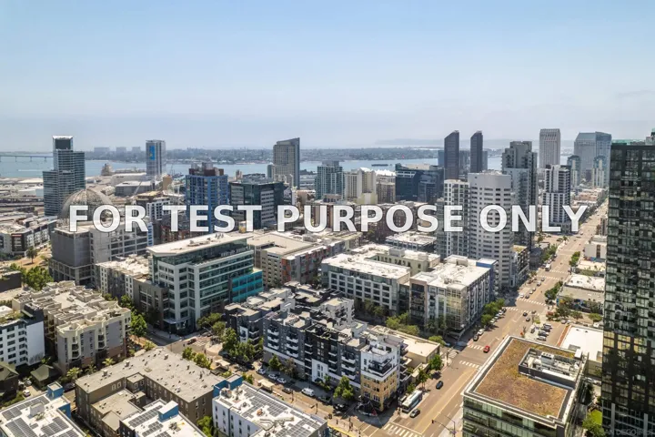 Demo/Test Data 550 Park Boulevard Unit 2103, San Diego, CA 92101