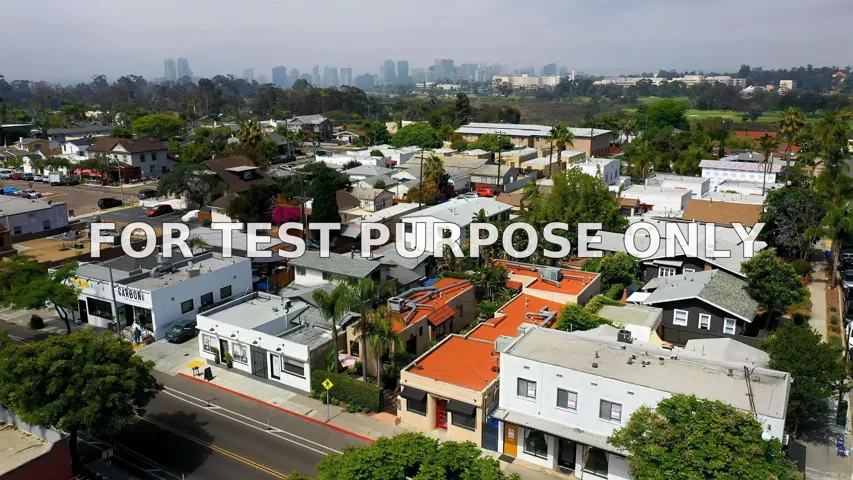 Demo/Test Data 2330-36 30th Street, San Diego, CA 92104