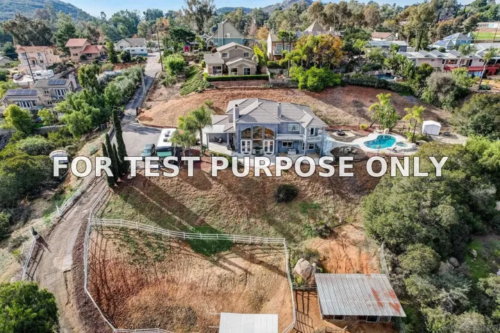 Demo/Test Data 410 Woodland Ln, El Cajon, CA 92021
