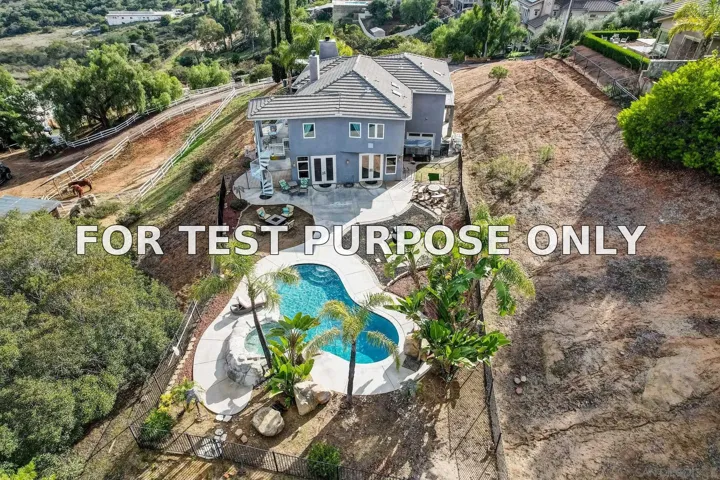 Demo/Test Data 410 Woodland Ln, El Cajon, CA 92021