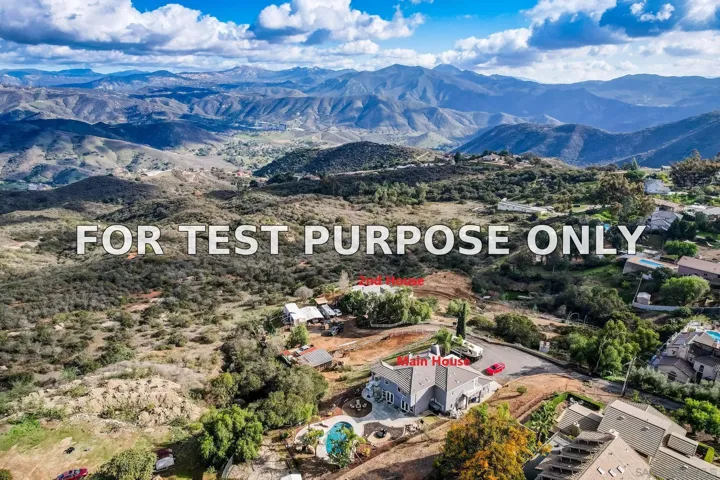 Demo/Test Data 410 Woodland Ln, El Cajon, CA 92021