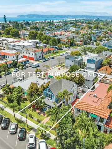 Demo/Test Data 870 D Avenue, Coronado, CA 92118