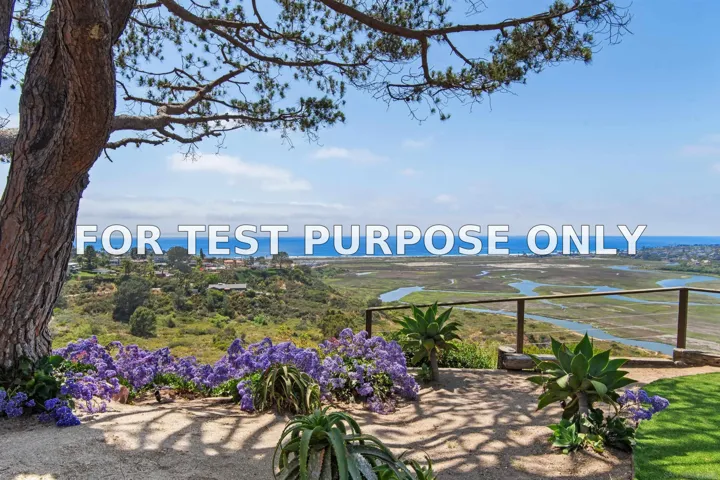 Demo/Test Data 633 Canyon Place, Solana Beach, CA 92075