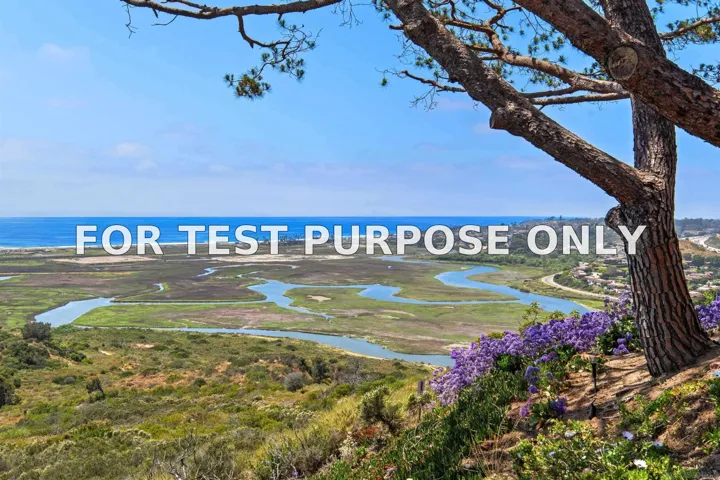 Demo/Test Data 633 Canyon Place, Solana Beach, CA 92075