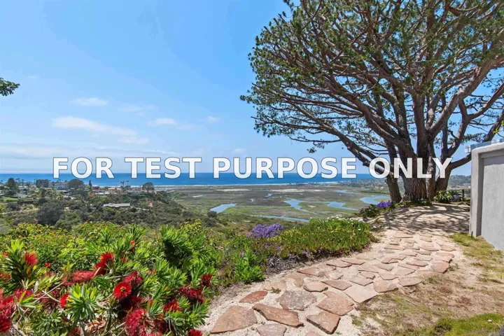 Demo/Test Data 633 Canyon Place, Solana Beach, CA 92075