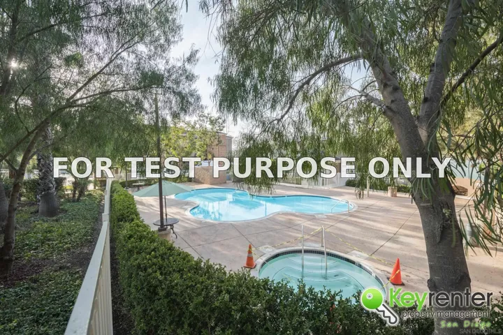 Demo/Test Data 7677 Mission Gorge Rd Unit 141, San Diego, CA 92120