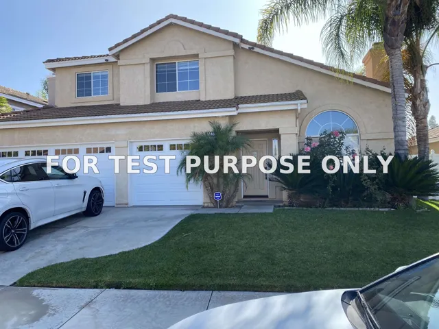 Demo/Test Data 30465 Stargazer Way, Murrieta, CA 92563