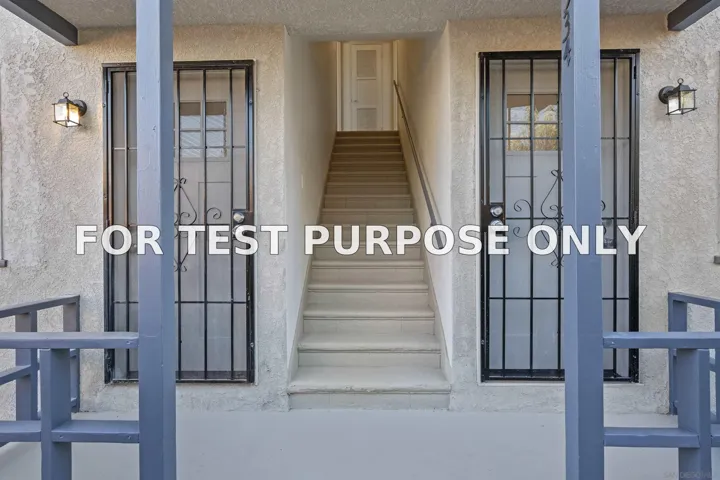 Demo/Test Data 4530 N 38th, San Diego, CA 92116