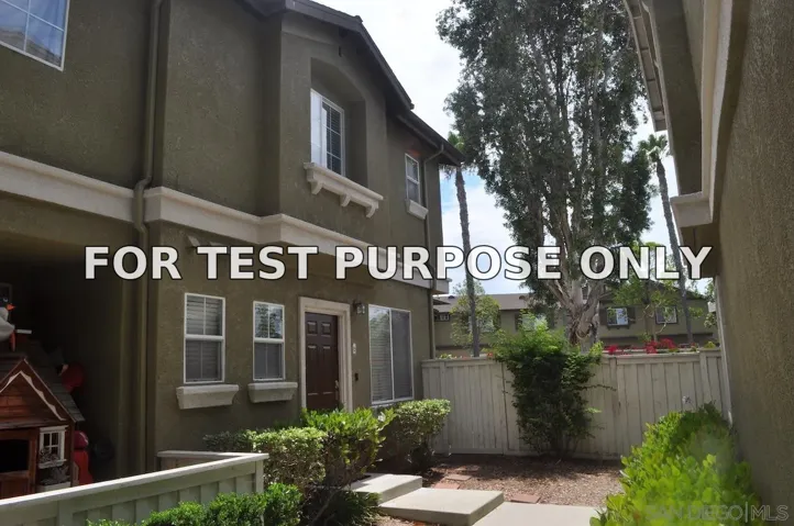 Demo/Test Data 1220 Aruba Cove Unit 6, Chula Vista, CA 91915