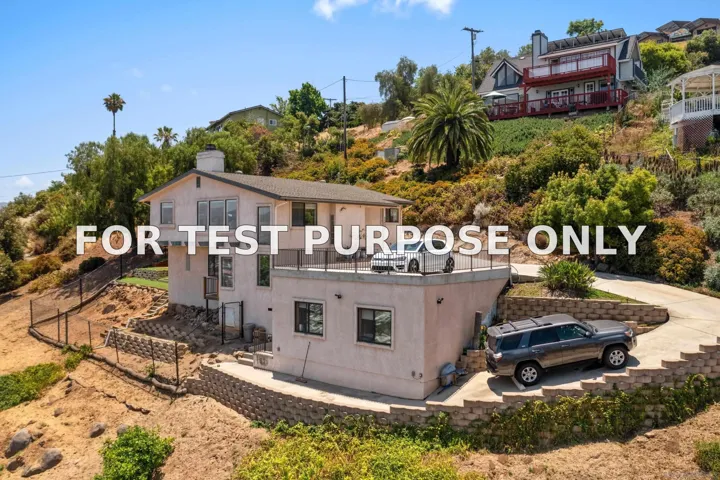 Demo/Test Data 1216 Merritt Drive, El Cajon, CA 92020