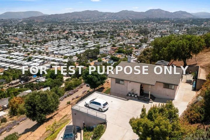 Demo/Test Data 1216 Merritt Drive, El Cajon, CA 92020