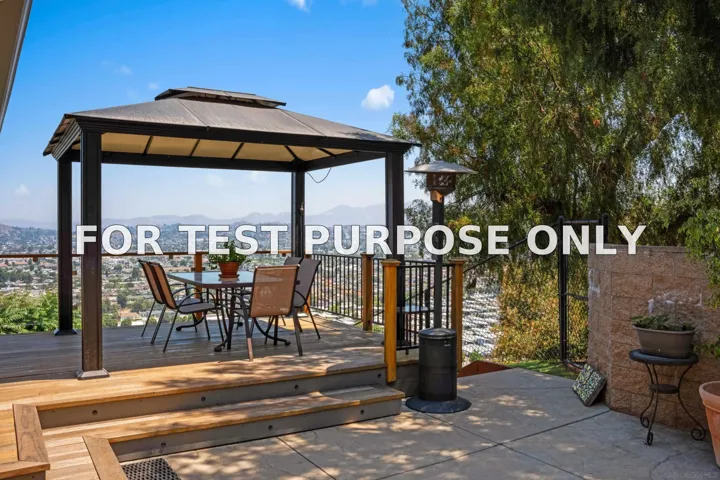 Demo/Test Data 1216 Merritt Drive, El Cajon, CA 92020