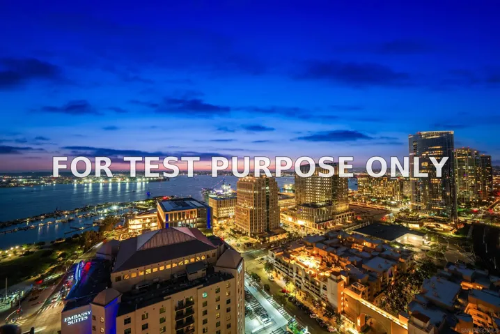 Demo/Test Data 700 W Harbor Dr Unit 2703, San Diego, CA 92101