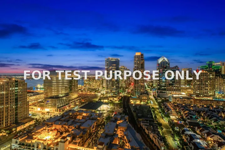 Demo/Test Data 700 W Harbor Dr Unit 2703, San Diego, CA 92101