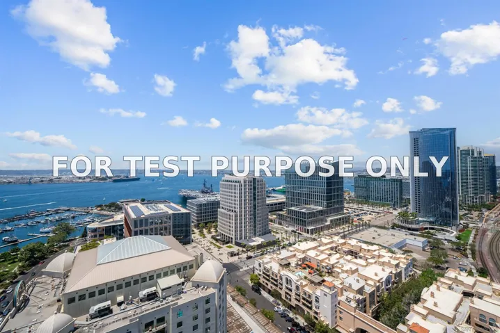 Demo/Test Data 700 W Harbor Dr Unit 2703, San Diego, CA 92101