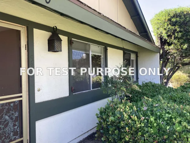 Demo/Test Data 530 Smoketree Glen, Escondido, CA 92026