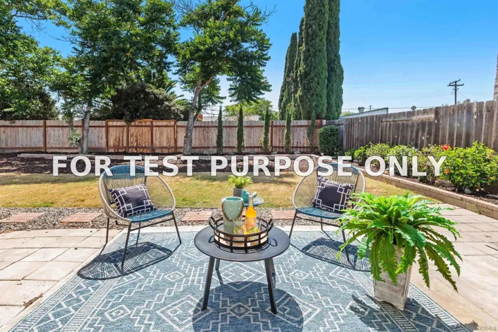 Demo/Test Data 12914 Morene St, Poway, CA 92064