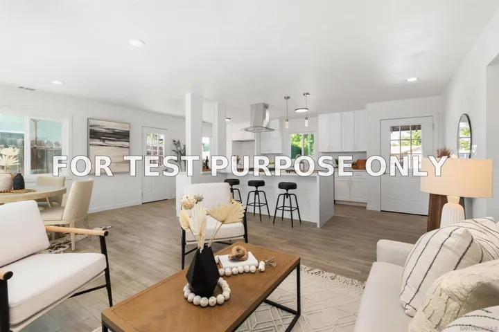Demo/Test Data 12914 Morene St, Poway, CA 92064