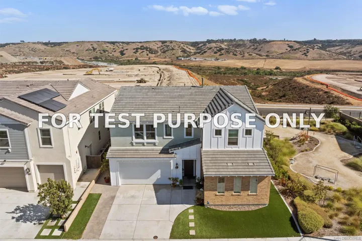Demo/Test Data 1114 Camino Cantera, Chula Vista, CA 91913