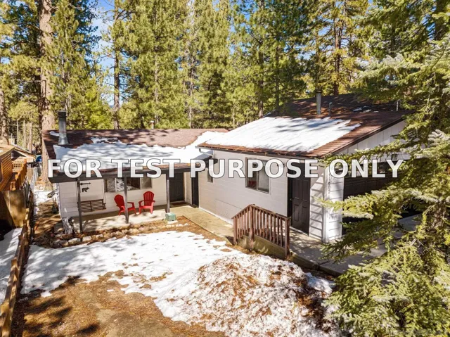 Demo/Test Data 41602 McWhinney Ln, Big Bear Lake, CA 92315