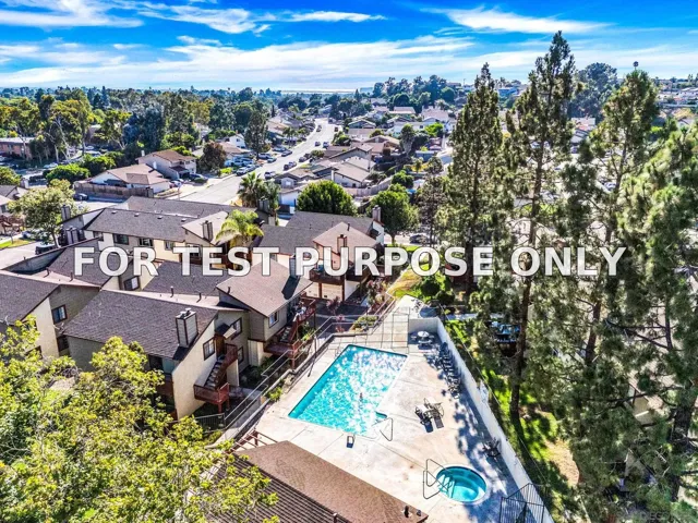 Demo/Test Data 856 Tamayo Drive Unit 5, Chula Vista, CA 91910