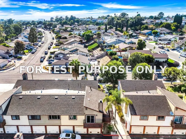 Demo/Test Data 856 Tamayo Drive Unit 5, Chula Vista, CA 91910