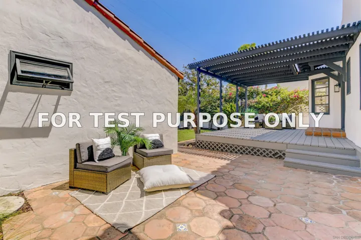 Demo/Test Data 5167 Edgeware Rd, San Diego, CA 92116