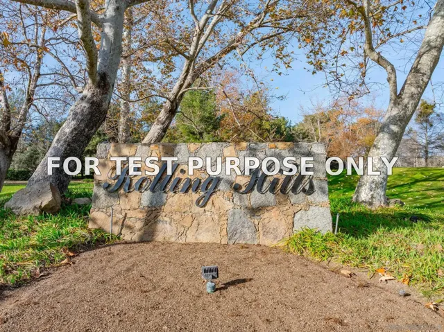 Demo/Test Data 5 Rolling View Ln, Fallbrook, CA 92028