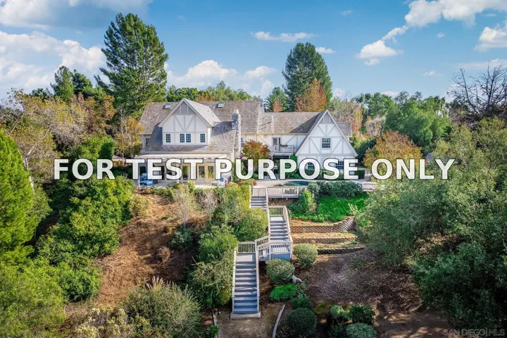 Demo/Test Data 5 Rolling View Ln, Fallbrook, CA 92028