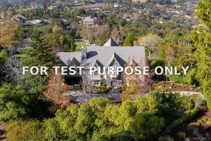 Demo/Test Data 5 Rolling View Ln, Fallbrook, CA 92028