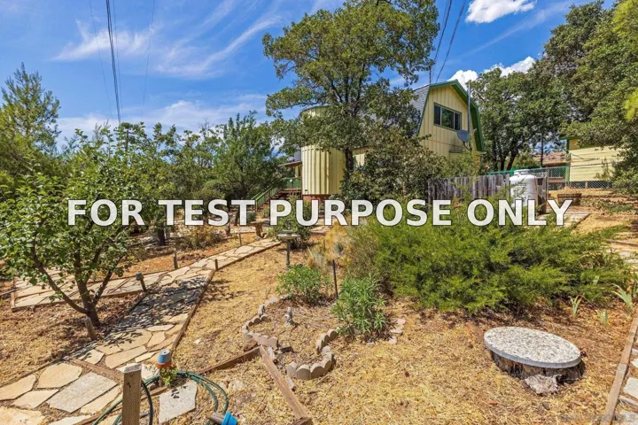 Demo/Test Data 2825 Lakeview Dr, Julian, CA 92036