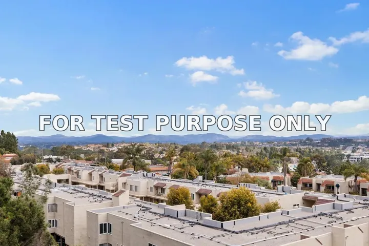 Demo/Test Data 13695 Mira Montana, Del Mar, CA 92014