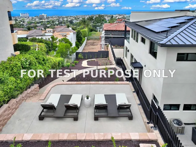 Demo/Test Data 5108 Gordon Ln, San Diego, CA 92109