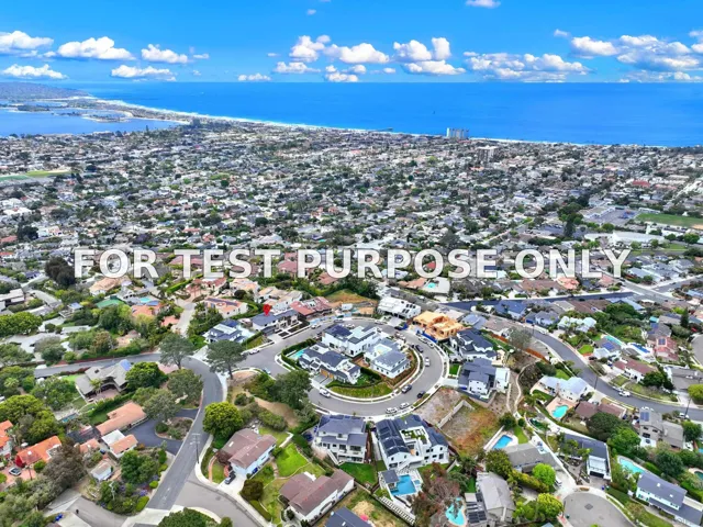 Demo/Test Data 5108 Gordon Ln, San Diego, CA 92109