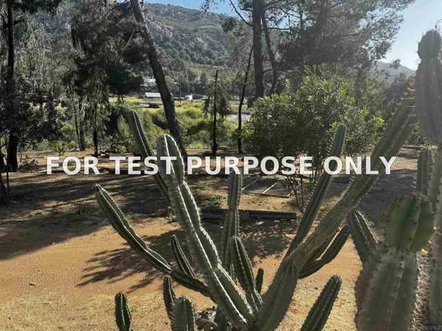 Demo/Test Data 9734 Chocolate Summit Dr., El Cajon, CA 92021