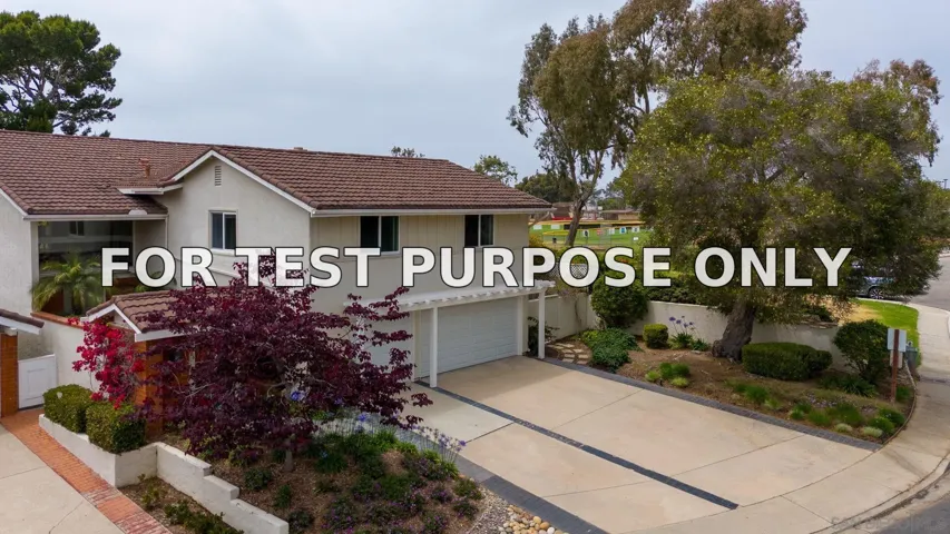 Demo/Test Data 8206 Caminito Lacayo, La Jolla, CA 92037