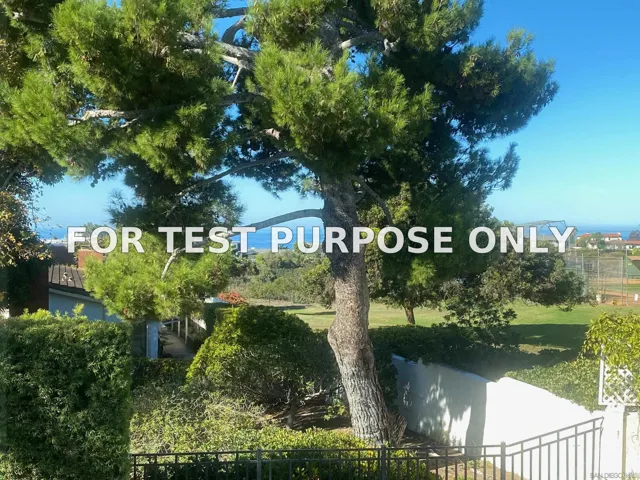 Demo/Test Data 8206 Caminito Lacayo, La Jolla, CA 92037