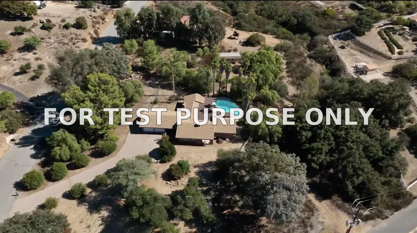 Demo/Test Data 3515 Calle Colina Roca, Alpine, CA 91901