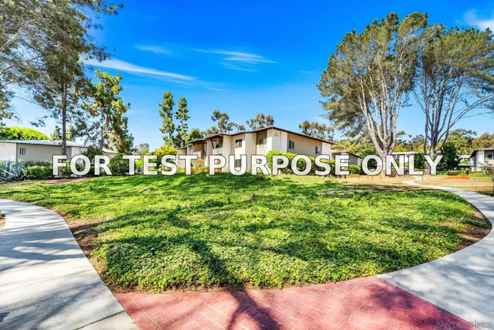 Demo/Test Data 1760 S El Camino Real Unit D203, Encinitas, CA 92024