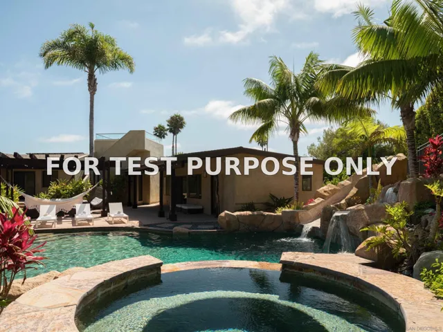 Demo/Test Data 5976 Germaine Lane, La Jolla, CA 92037