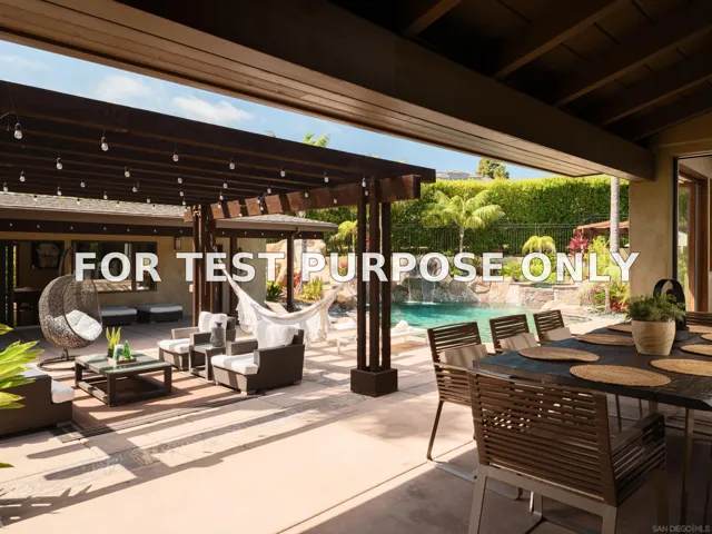 Demo/Test Data 5976 Germaine Lane, La Jolla, CA 92037
