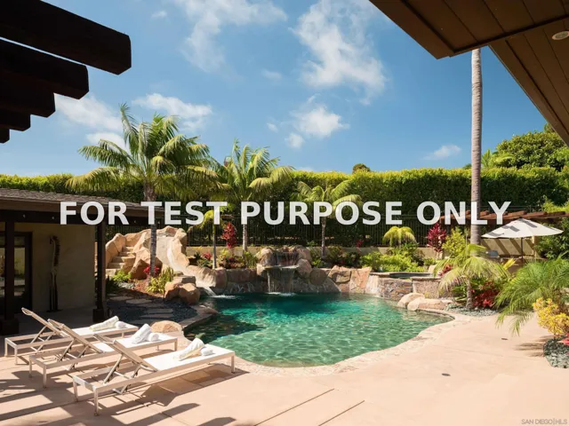 Demo/Test Data 5976 Germaine Lane, La Jolla, CA 92037